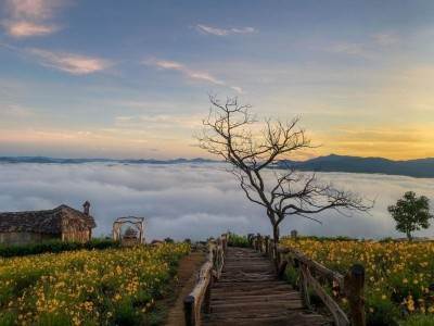 THIÊN ĐƯỜNG SĂN MÂY CẦU ĐẤT