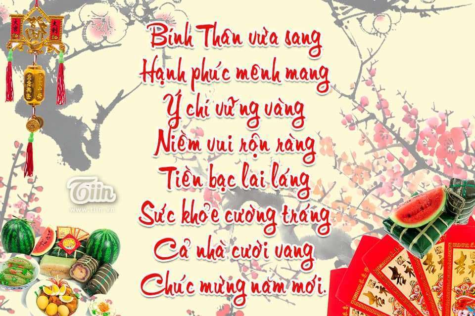 ch&uacute;c tết 2016